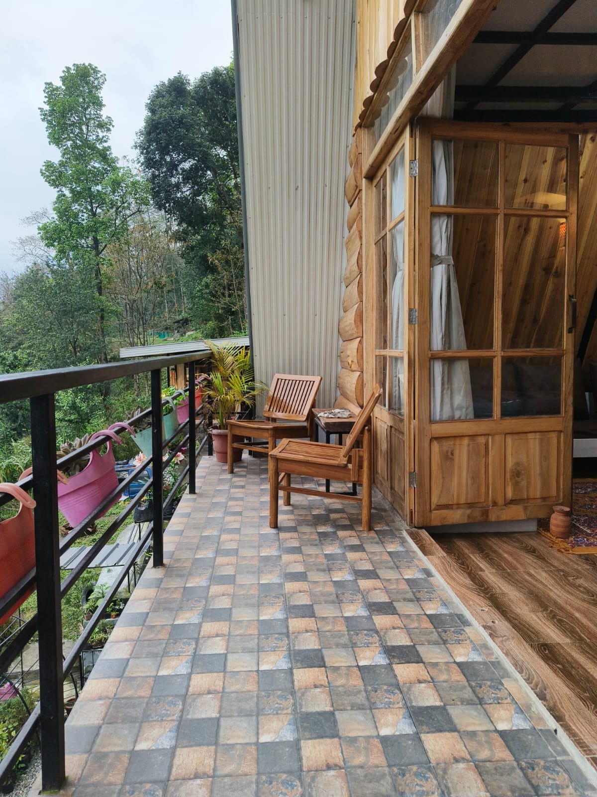 Fresh dining at the retreat